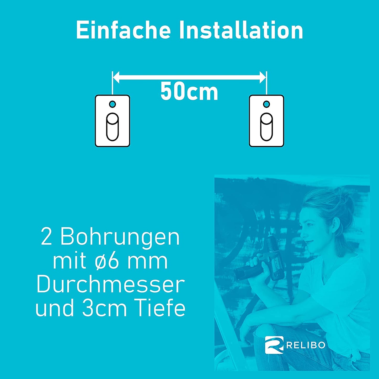 Wand-Halterung für Flipchart-Papier - platzsparende Wandbefestigung für Flipchart-Blöcke